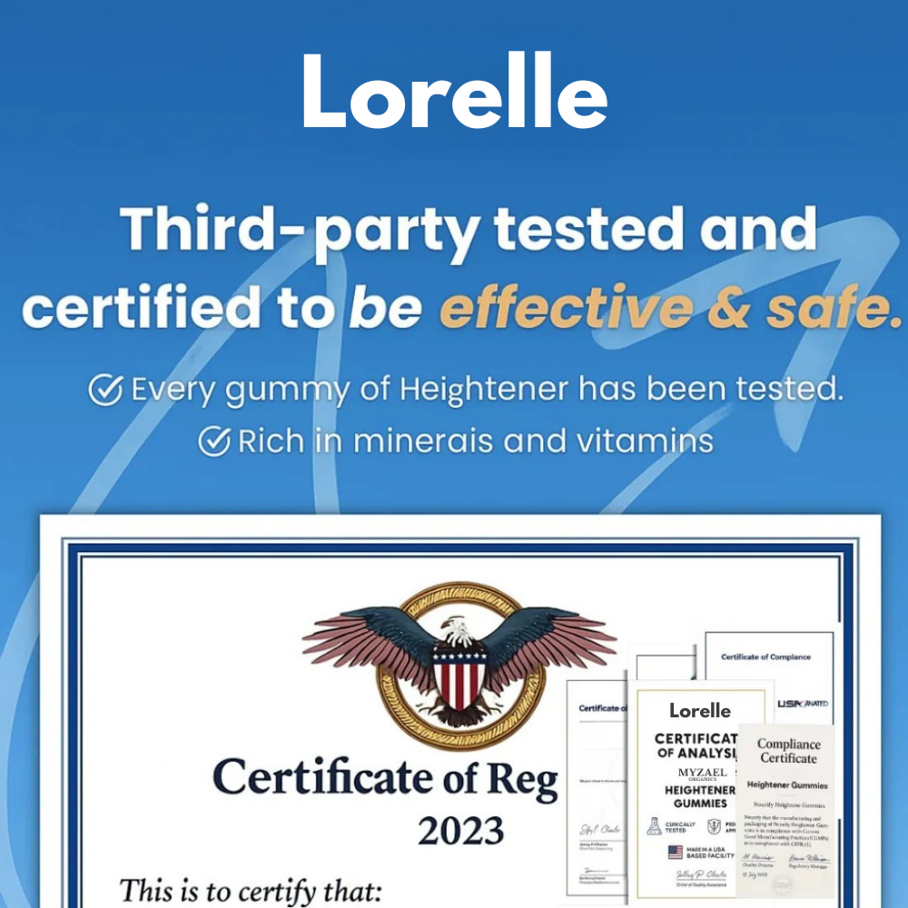 Lorelle Heightener Gummies